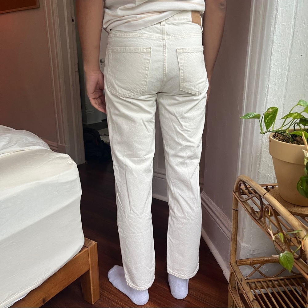 White Weekday Pant 28x30